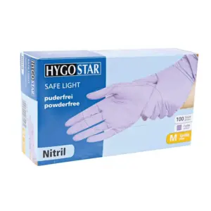 Nitril Einmalhandschuhe Safe Light Lila