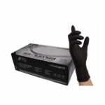 Nitril-Einmalhandschuhe black