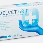 Velvet Grip Nitril Handschuhe Größe M