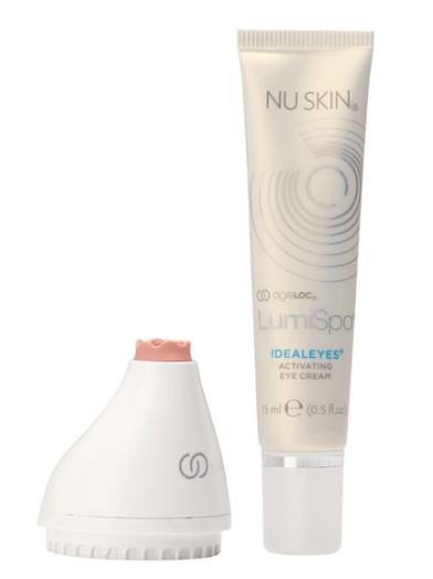 LumiSpa iO Rose Gold Accent & LumiSpa IdealEyes – Augenpflegeset