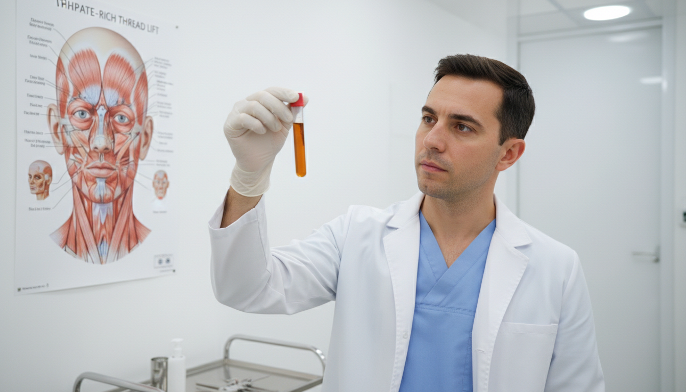 Fadenlifting in Kombination mit PRP Eigenblut: Ein Leitfaden zu Synergien und Protokollen
