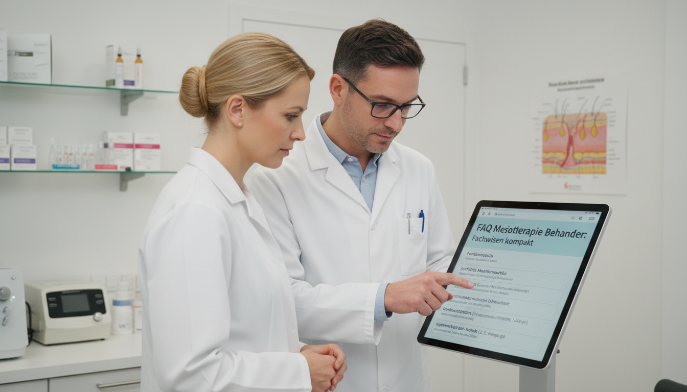 Mesotherapie FAQ für Ärzte & Heilpraktiker: Alle praxisrelevanten Antworten auf einen Blick