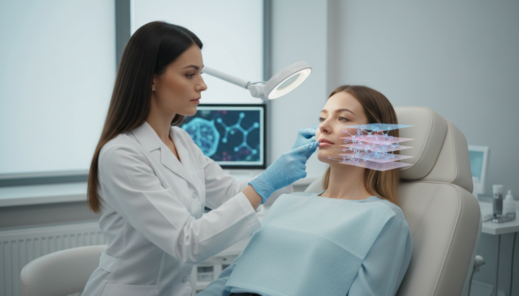 Kohäsivität von HA-Gels: Integration im Gewebe