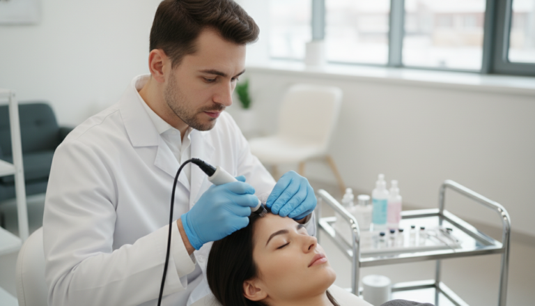 Mesohair bei diffusem, stressbedingtem Haarausfall: Ein Leitfaden für professionelle Anwender