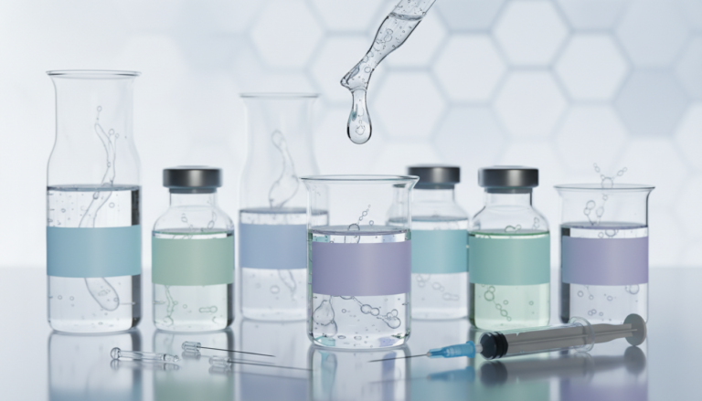 Unvernetzte Hyaluronsäure INCI Formen erklärt