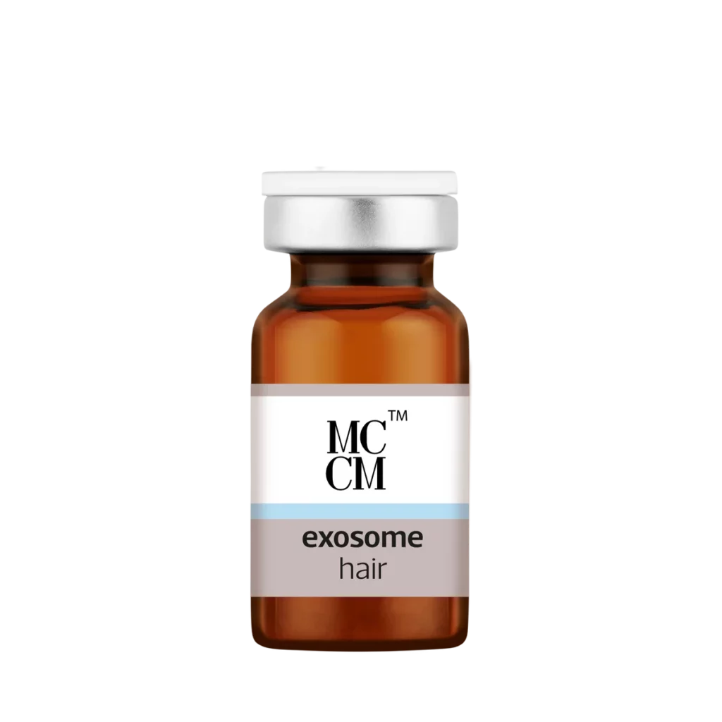 Exosome Hair Pulver 1500 UI von MCCM gegen Haarausfall – 5 Vials Kopfhaut-Konzentrat
