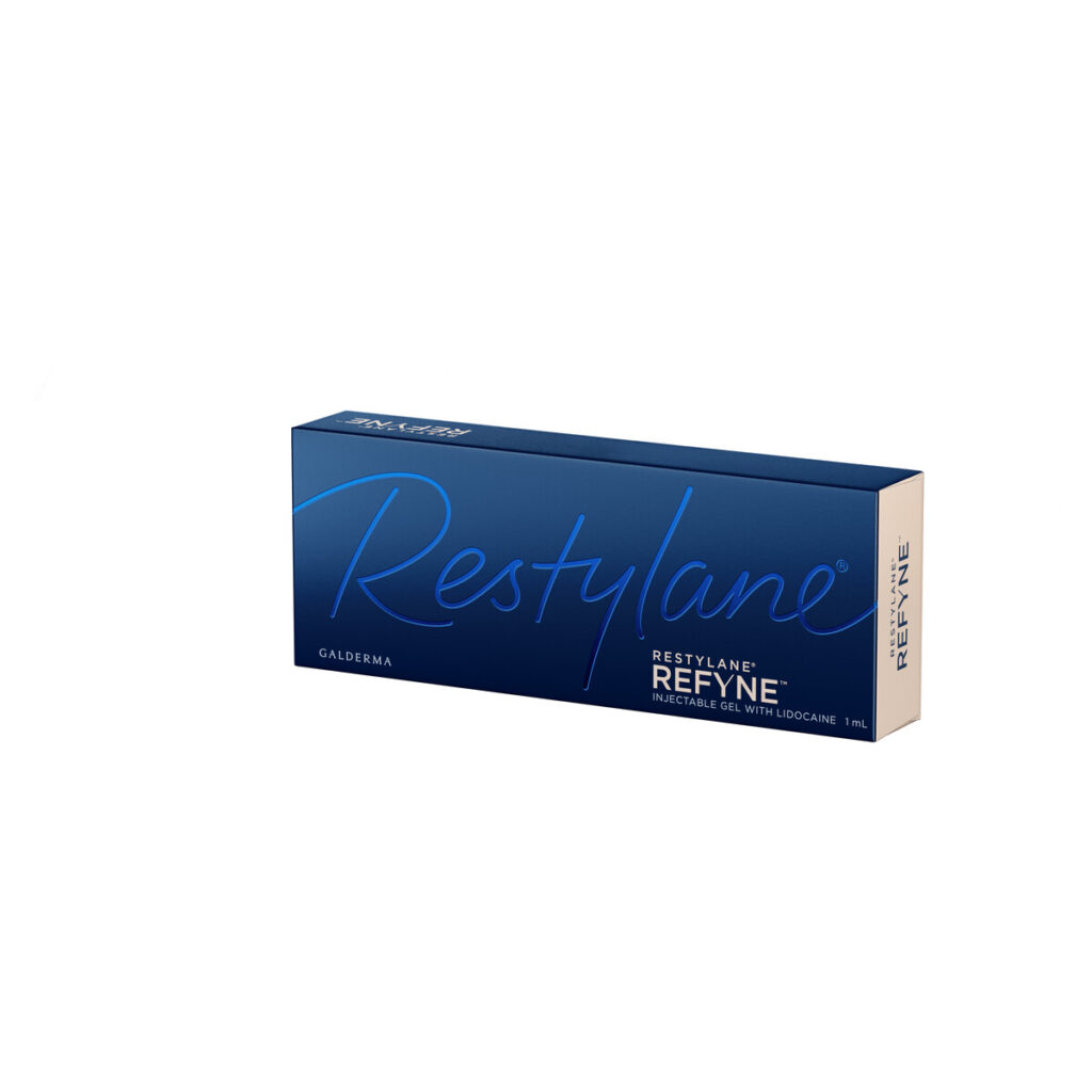 Restylane Refyne Lidocaine Fertigspritze 1 ml von Galderma in der Originalverpackung